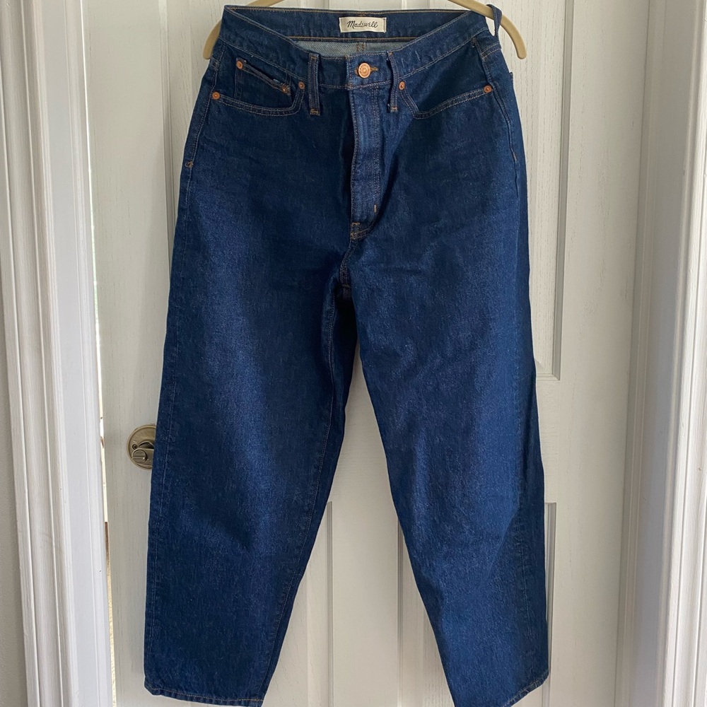 Madewell Women’s Balloon Jeans Dark Wash Size 27